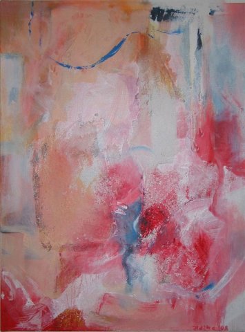 Farbkomposition in rot